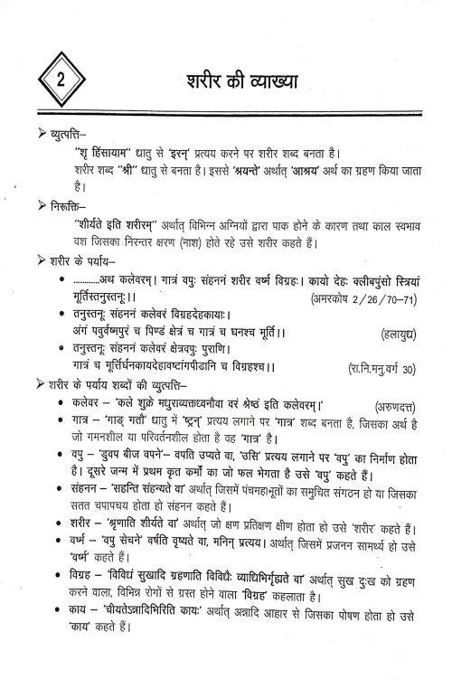 Kriya Sharira ( Shloka Sangraha)